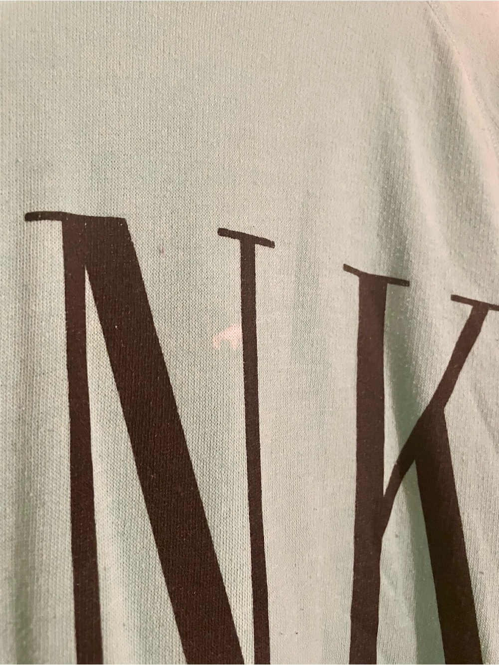 🦕 PINK Victoria's Secret Mint Green Pullover Hoodie 🦕 - Picture 3 of 7